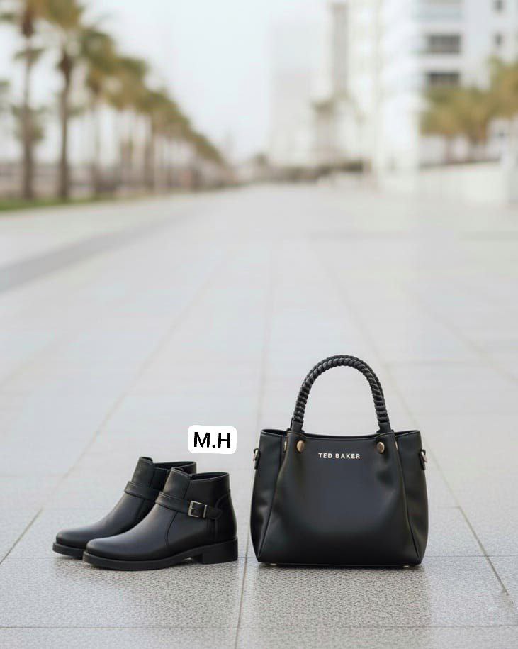 "Ensemble pantalon et sac élégant pour famme