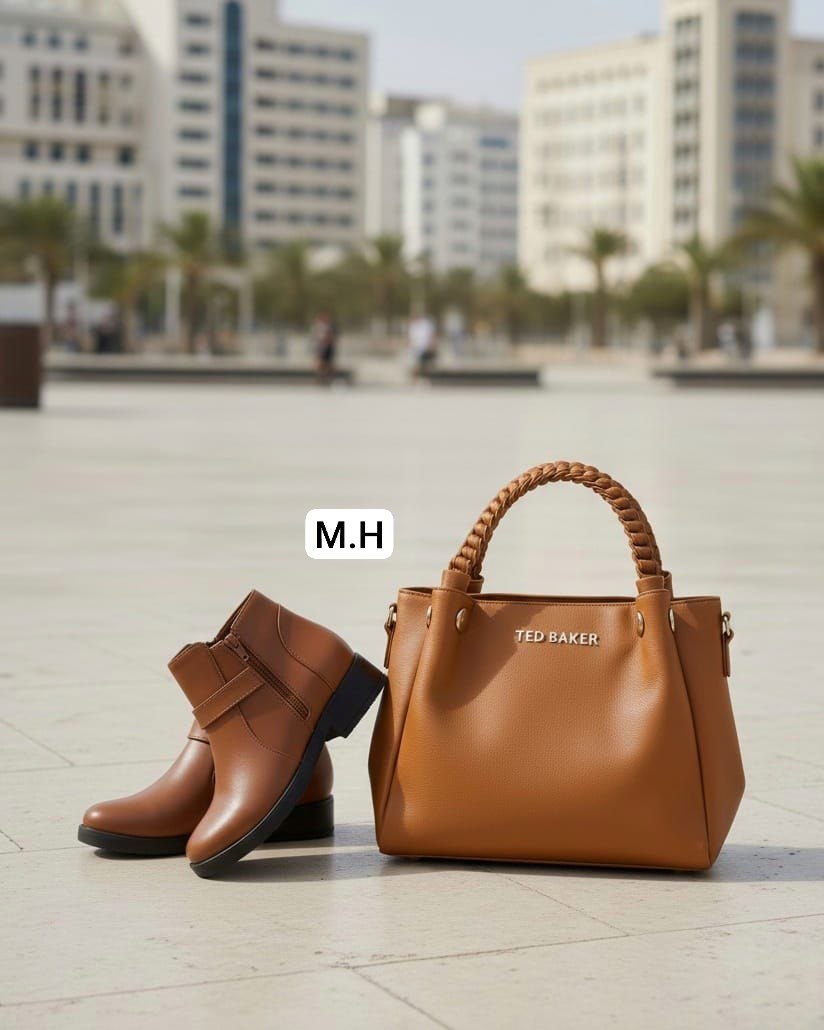 "Ensemble pantalon et sac élégant pour famme